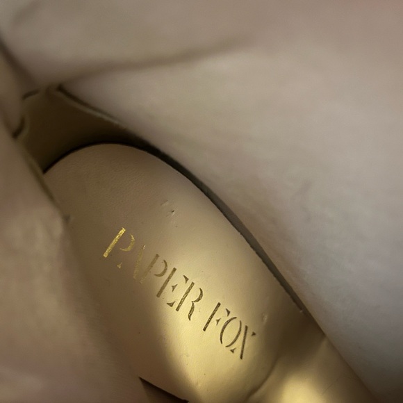 Snakeskin knee high boots - Picture 8 of 16